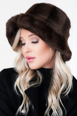 καπέλο ALOROMA BROWN