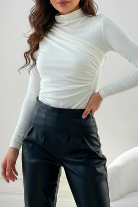 γυναικεία μπλούζα LENDILA WHITE
