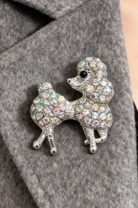 καρφίτσα DOLORSA SILVER