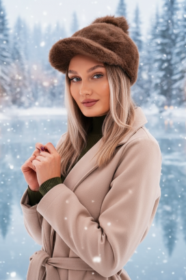 καπέλο TERELOSA BROWN