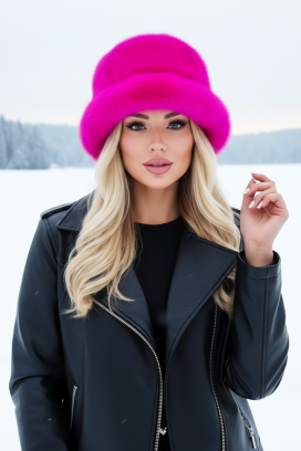 καπέλο OUZANA FUCHSIA