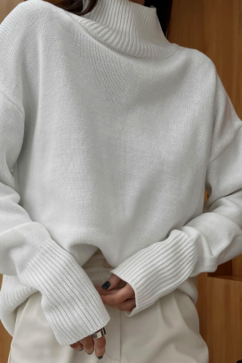πουλόβερ VIDERTA WHITE