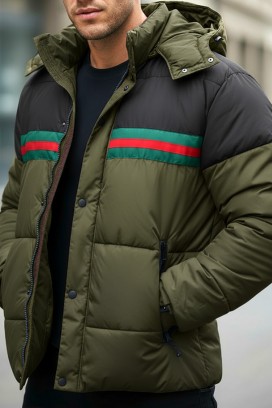 ανδρικό μπουφάν BRIFOZO KHAKI