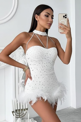 ολόσωμη φόρμα ABENIKTA WHITE
