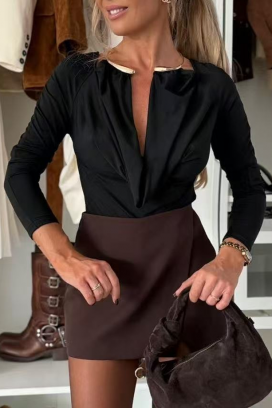 γυναικεία μπλούζα FELISITA BLACK