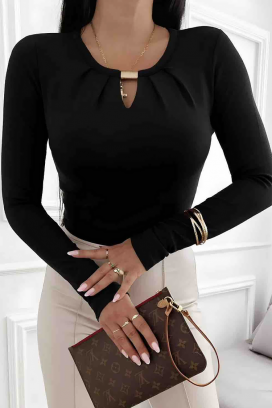 γυναικεία μπλούζα FERTOANA BLACK