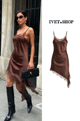 φόρεμα RELDILZA BROWN