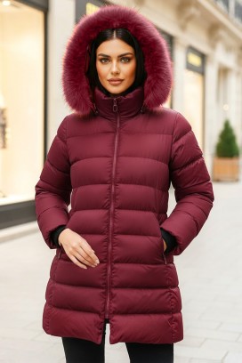 μπουφάν BESERINA BORDO