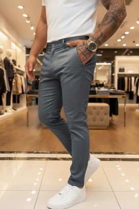 ανδρικό παντελόνι MALROVO GRAFIT