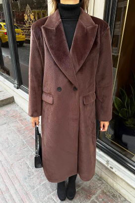 παλτό PAVLENZA BROWN