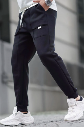 ανδρικό παντελόνι LODRIGO BLACK