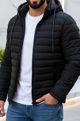 ανδρικό μπουφάν TORENDO BLACK