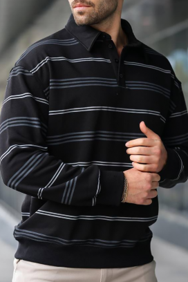 ανδρική μπλούζα RELOFO BLACK