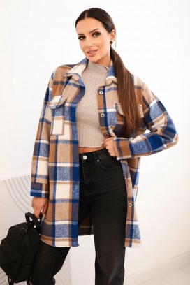 γυναικείο πουκάμισο KASONDA CAMEL