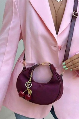 γυναικεία τσάντα CHEROTA BORDO