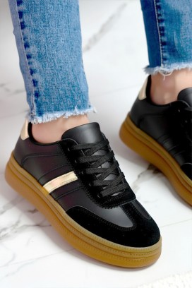 γυναικεία παπούτσια SIOTERA BLACK