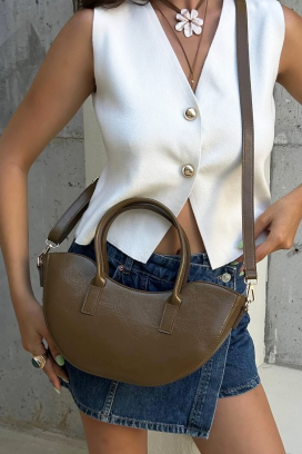 γυναικεία τσάντα SELVONDA KHAKI