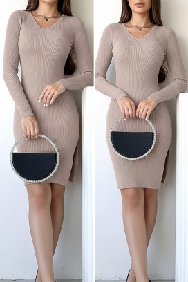 φόρεμα MIOJELA BEIGE