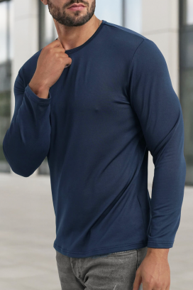 ανδρική μπλούζα GLOMERZO NAVY