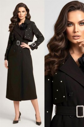 καμπαρντίνα RODILDA BLACK