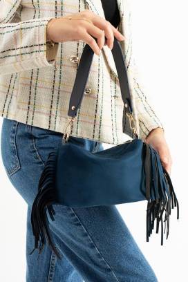 γυναικεία τσάντα ROLVENDA NAVY