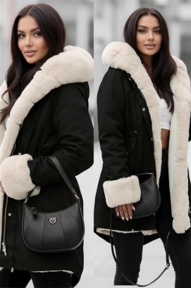 μπουφάν LEILUSHA BLACK