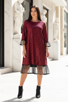 φόρεμα MESIONA RED