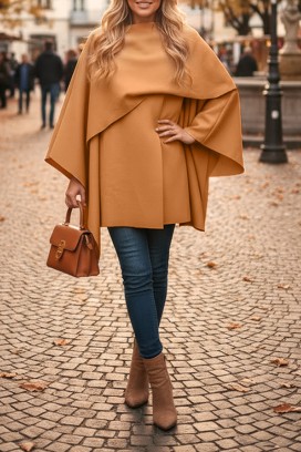 παλτό POKRINZA CAMEL