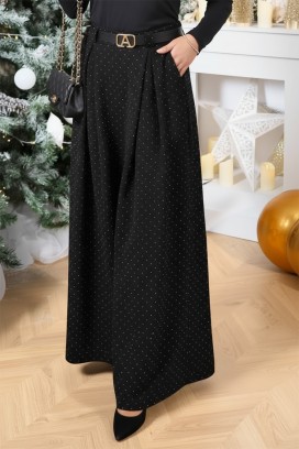 παντελόνι VALEANA BLACK