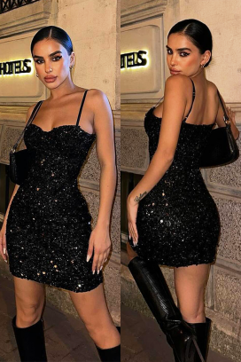 φόρεμα BRUDILDA BLACK