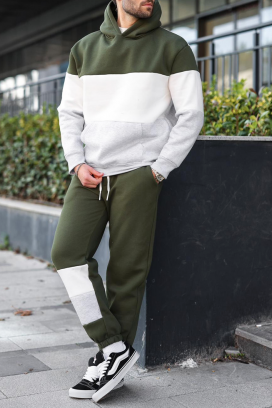 ανδρικό σύνολο FREDERO KHAKI