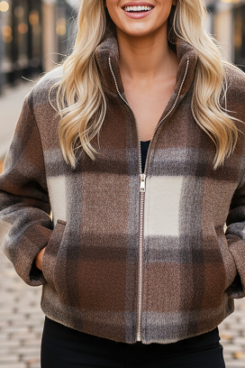 μπουφάν JIONELGA BROWN