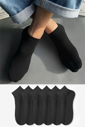 σετ από 6 ζευγάρια ανδρικές κάλτσες ZIMOLO BLACK