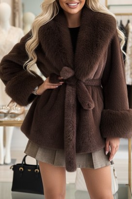 παλτό ELEMSA BROWN