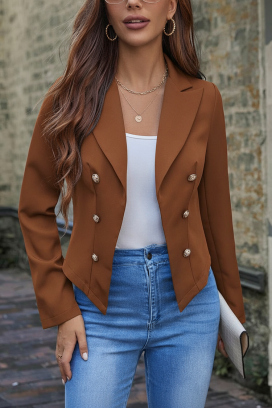 σακάκι OFLINZA CAMEL