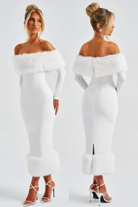 φόρεμα KARSOTA WHITE