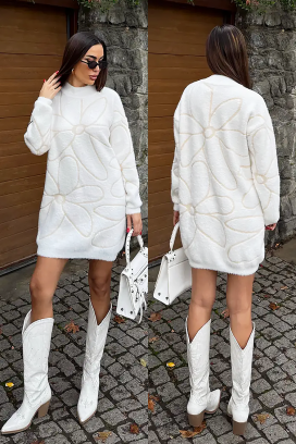 φόρεμα GANIZETA WHITE