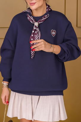 γυναικεία μπλούζα ZAFERZA NAVY