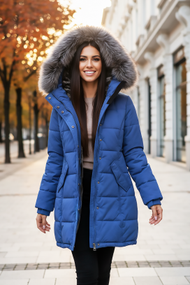 μπουφάν DRUVERDA BLUE