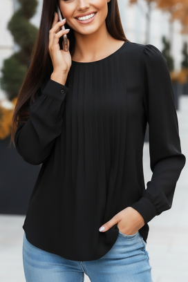 γυναικεία μπλούζα TOVILDA BLACK