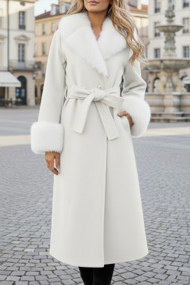 παλτό LUXINDA WHITE