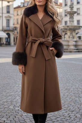 παλτό LUXINDA BROWN