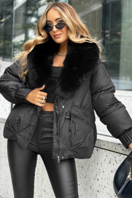 μπουφάν OZALNDA BLACK