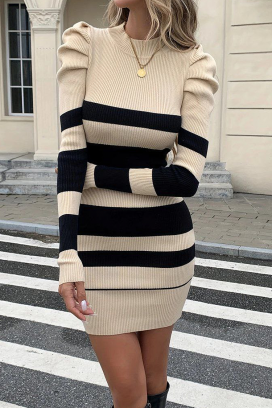 φόρεμα EVELONSA BEIGE