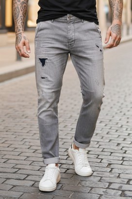 ανδρικό τζιν KARLODO GREY