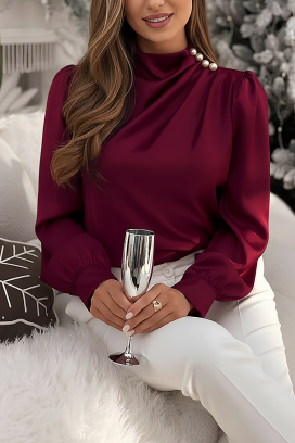 γυναικεία μπλούζα NERLENZA BORDO