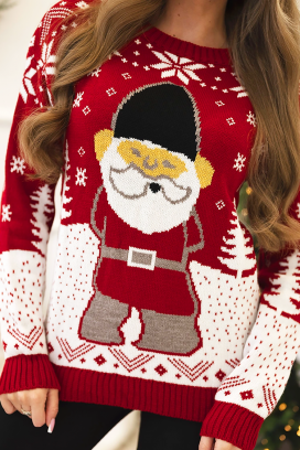 πουλόβερ SANTAZA RED