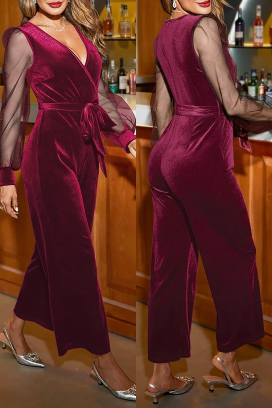 ολόσωμη φόρμα BURGUNZA BORDO