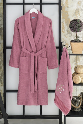 σετ μπουρνούζι και πετσέτα DRONEIFA PUDRA