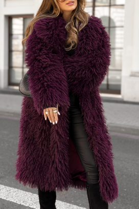 παλτό EMEGONSA PURPLE